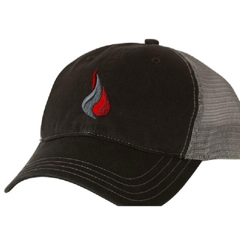 Relaxed Unstructured Lifestyle Garment Washed Trucker Cap